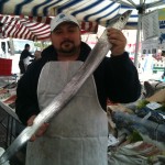 spatula spatola sciabola fish fishmonger market