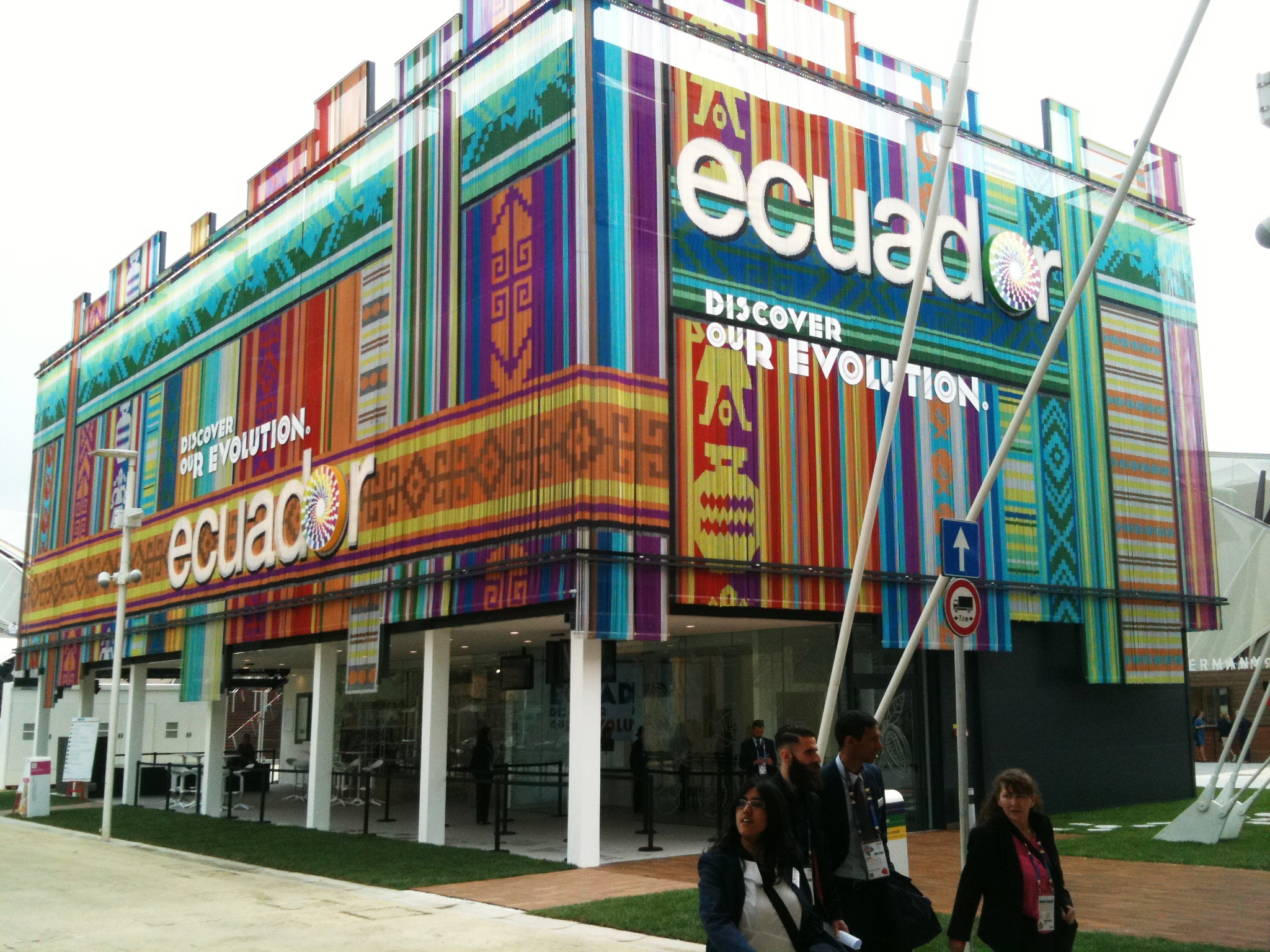 Expo World Fair 2015 Milan Italy  Ecador