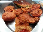 gratinated tomatoes, Italian food