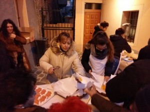 carnevalino , carneval tradition in Italy, Pretola, Umbria