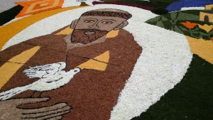 Infiorata Spello Umbria san francesco