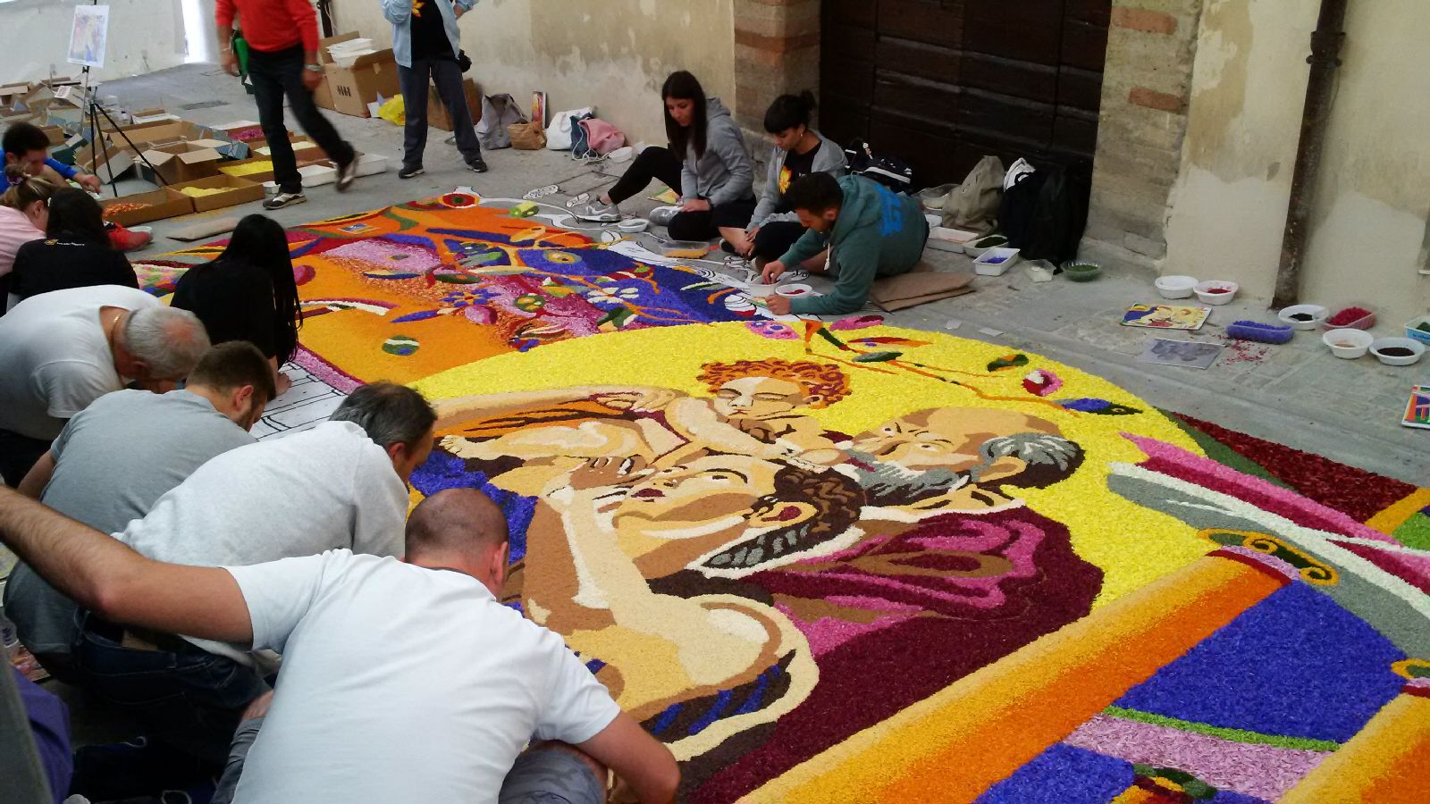 Infiorata Spello Umbria