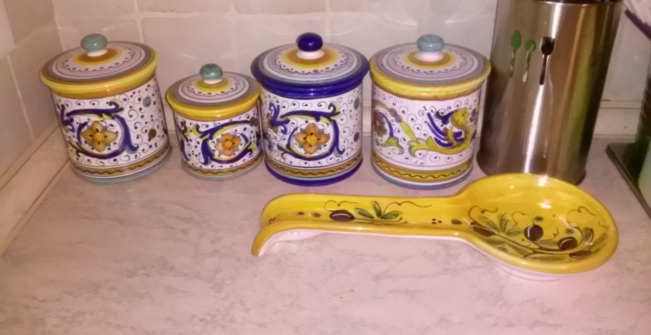 Italian spoon rest gift idea
