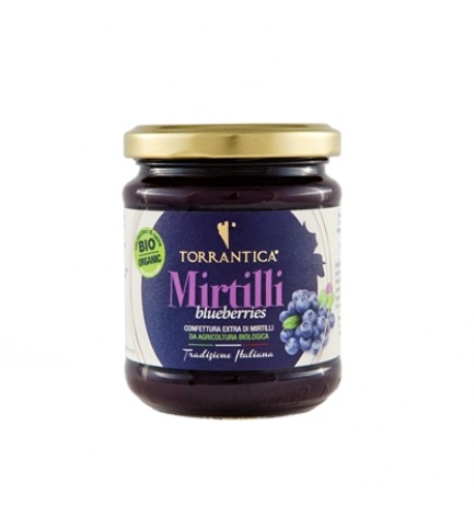 blueberries organic jam