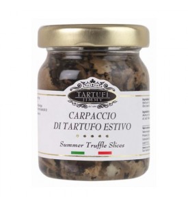 Italian Carpaccio of Black Summer Truffle