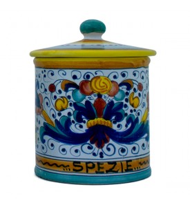 Spice Caddy - ceramics from Deruta