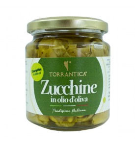 Zucchini in olive oil