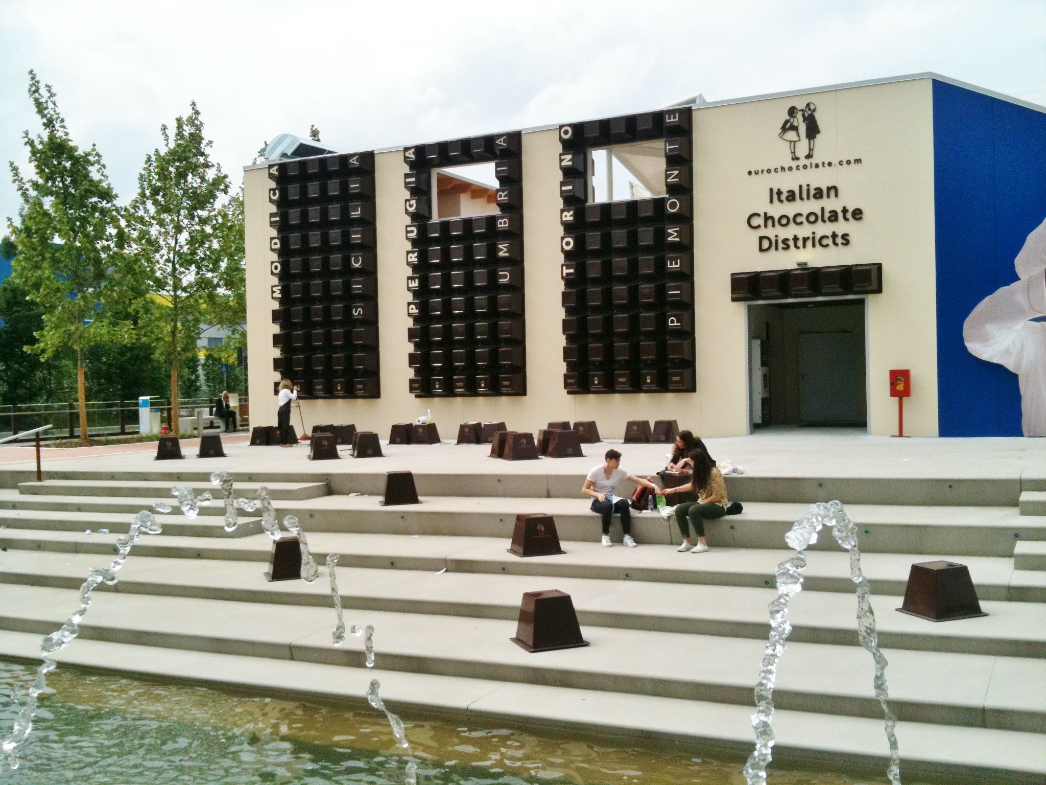 Expo 2015 World Fair Milan: Italian Chocolate house