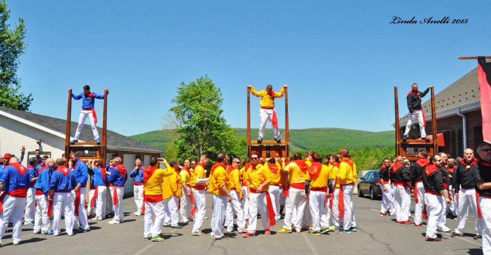 Corsa dei Ceri Jessa, Pennsylvania, Gubbio, Umbria, Italy, USA