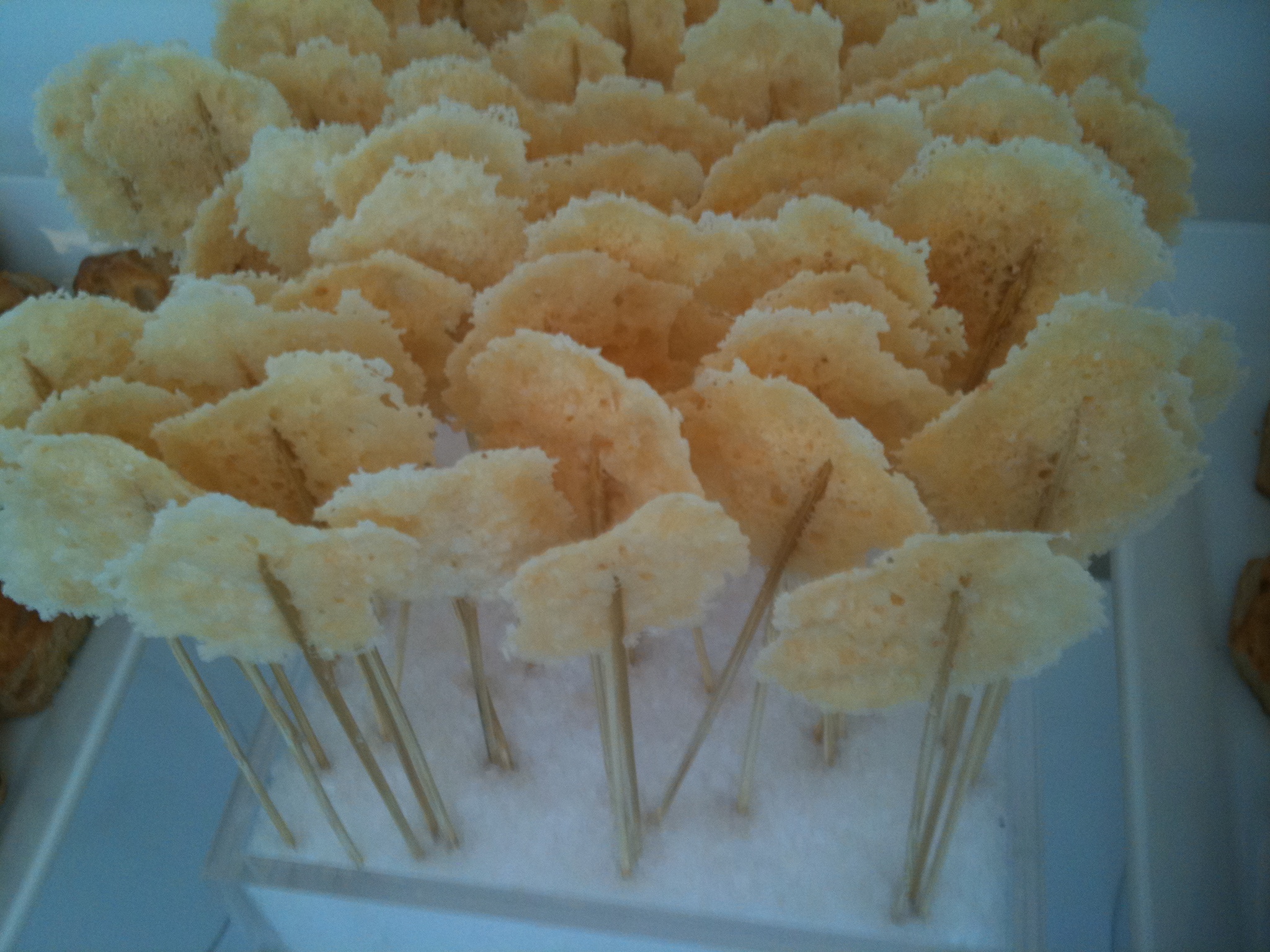Parmesan Parmigiano Lollipop, Italian Fingerfood
